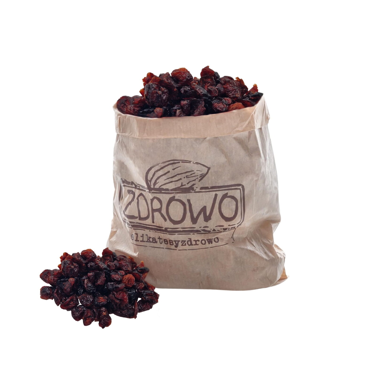 Sušené Brusinky Bez Cukru Půlky 1000g