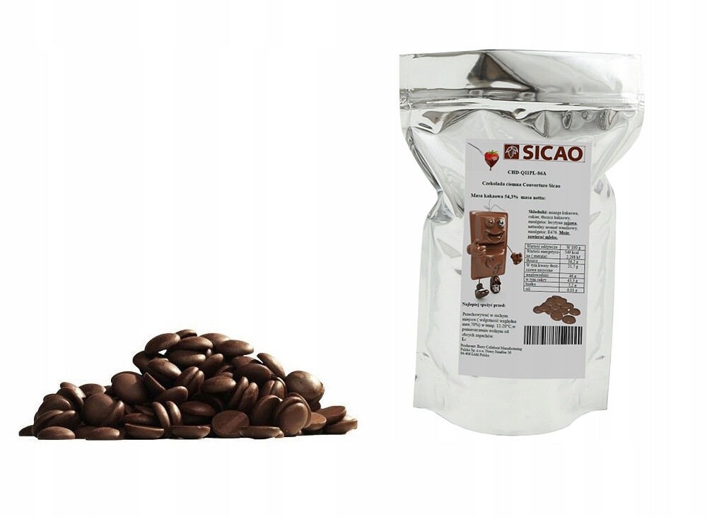 Sicao hořká Čokoláda 1000 g