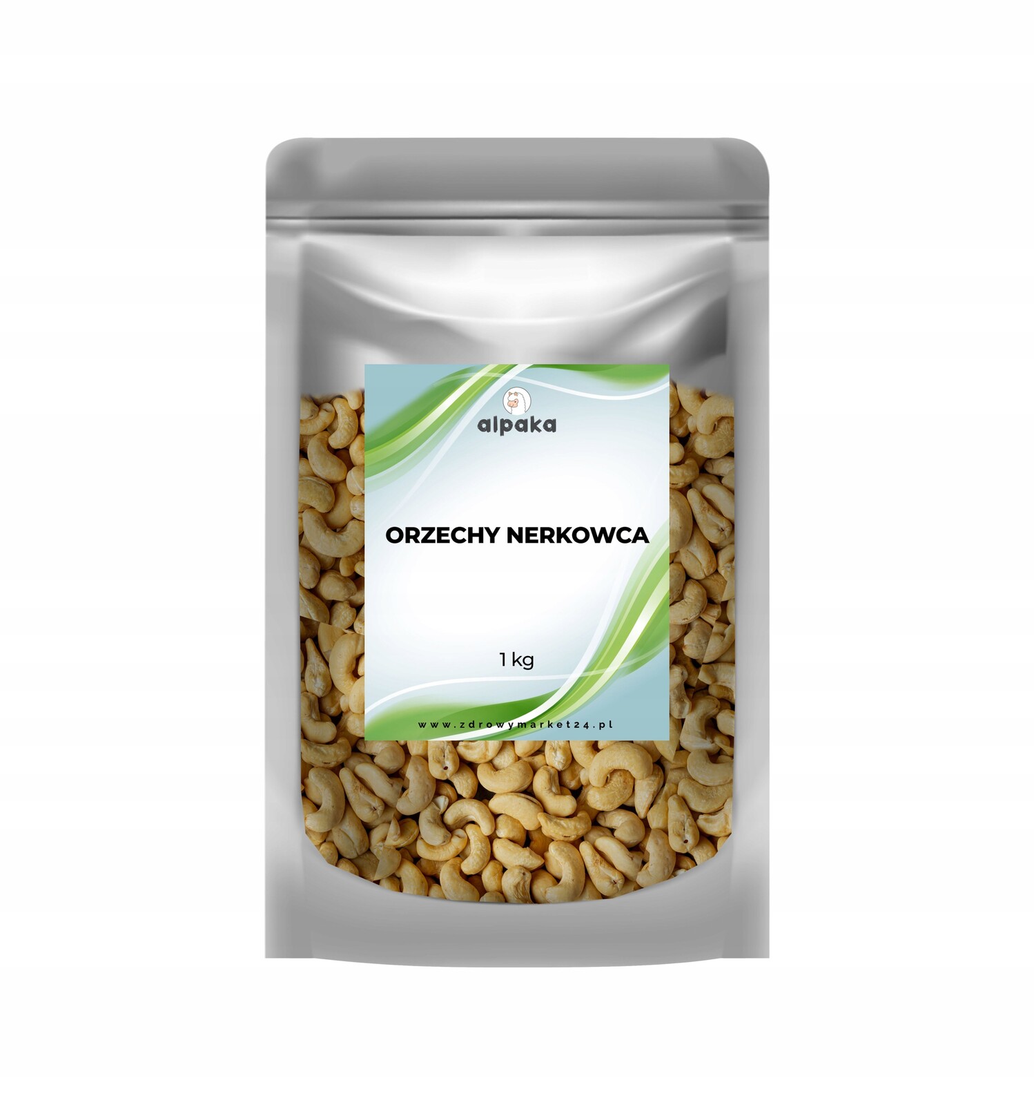 Celé ořechy Kešu ořechy Alpaka 1000g
