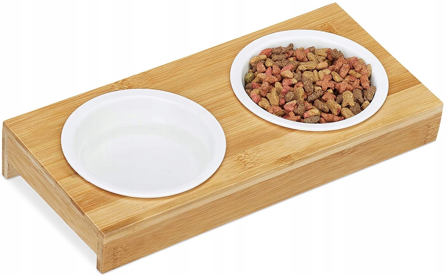 Stojan na keramickou misku Relaxdays bílý