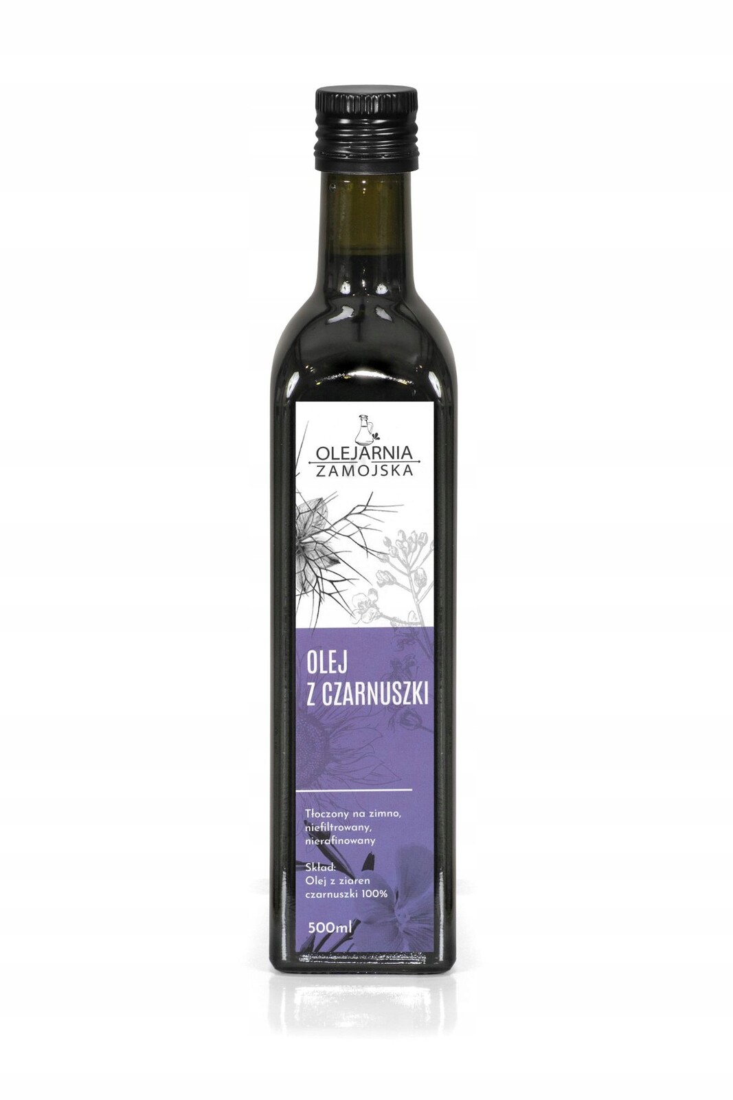 Olej z černuchy 500ml Olejarnia Zamojska