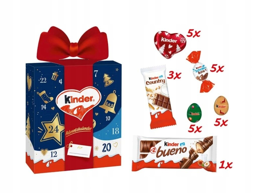Kinder Mix Adventní kalendář 214 g