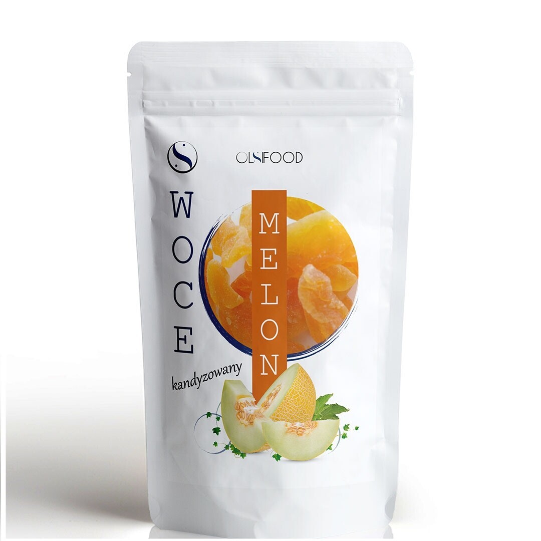 Meloun Kantalup Sušený Kandovaný Kostky 1000 G