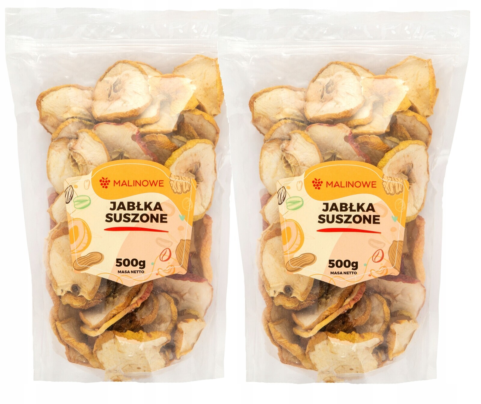 Sušená Jablka 1 kg Jablkové Chipsy Vynikající Premium