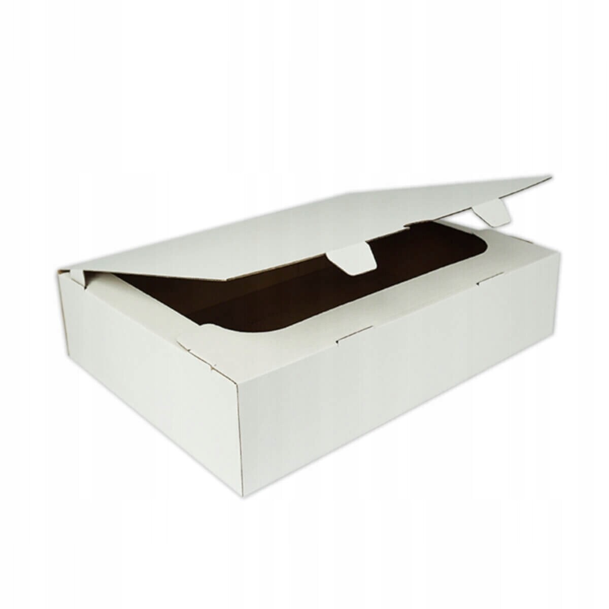 Tác na moučník bílý 40x30x9 cm, kartonová krabička