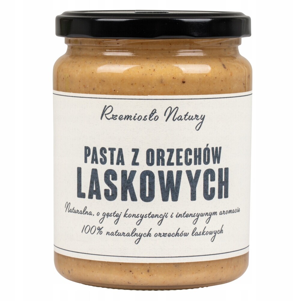100% Lískooříšková Pasta 500g Rzemiosło Natury