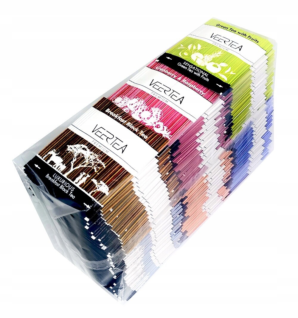 Sada ovocných černých čajů Veertea 90 sáčků Big MIX