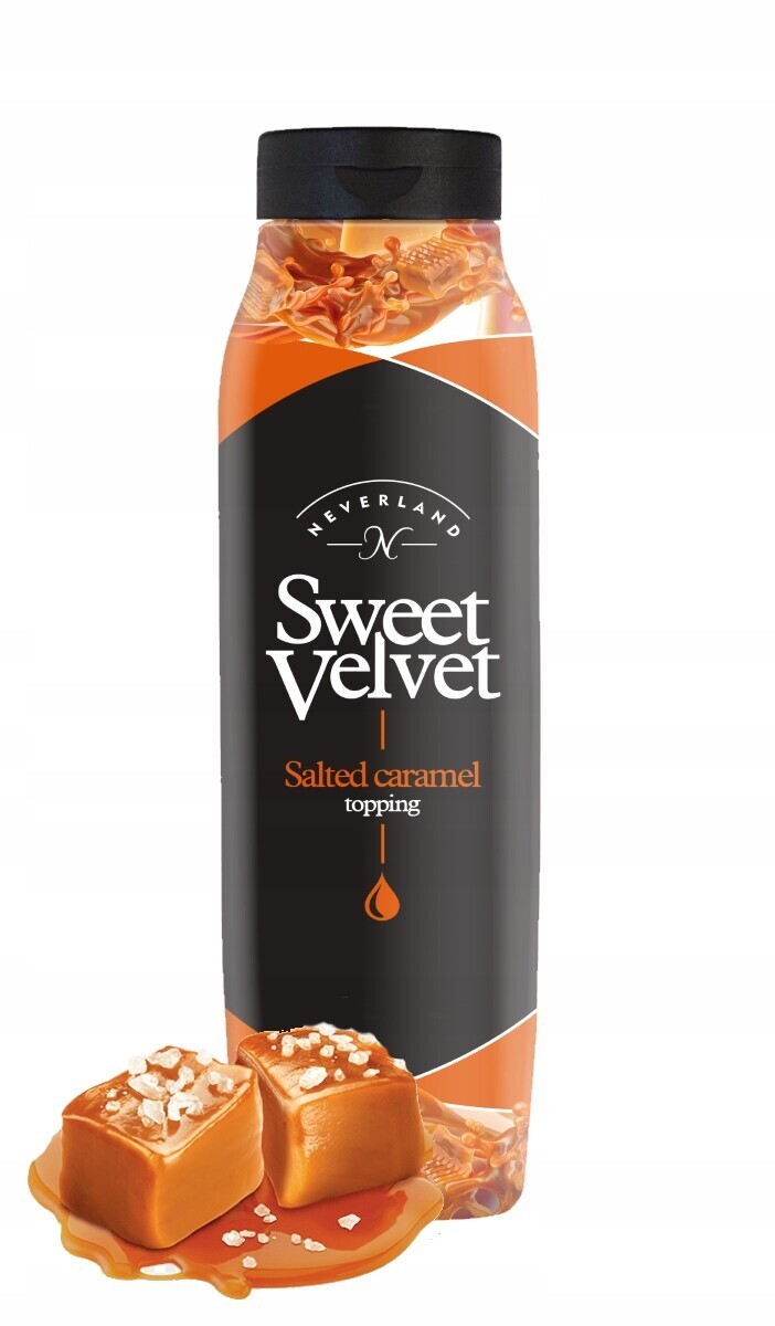 Sweet Velvet Neverland Omáčka s příchutí slaného karamelu 1 kg