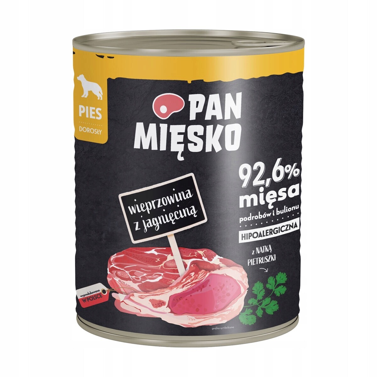 Pan Mięsko krmivo mokrá pro psa Vepřové s jehněčím 800g