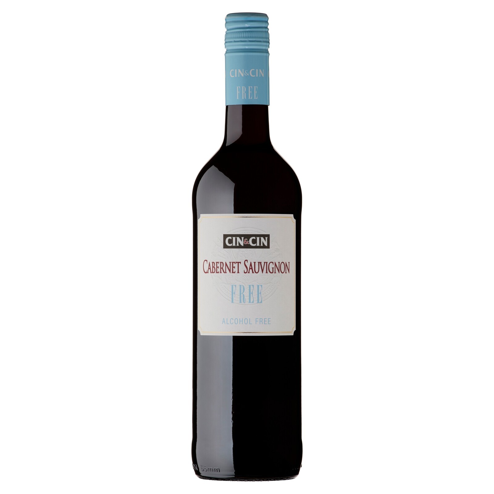 Nealkoholické víno Cin Cin Cabernet Sauvignon červené polosladké 750 ml