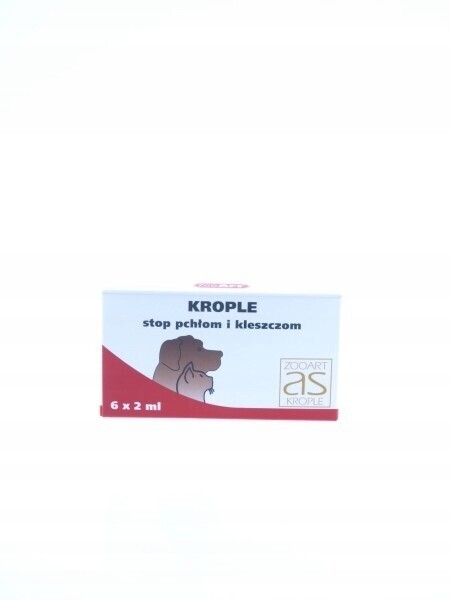 Kapky proti parazitům Zoo-Art As Protect Kapky proti blechám a klíšťatům,