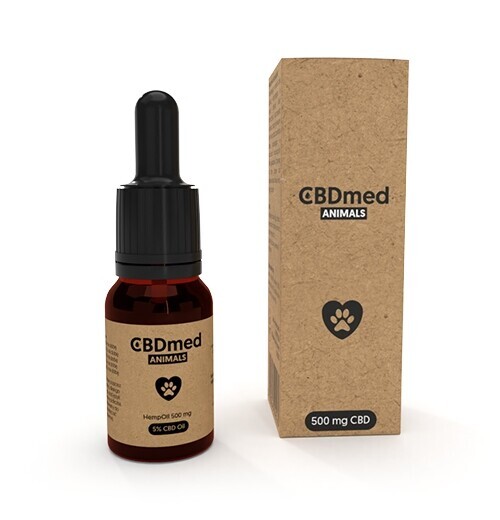 Cbd olej CBDmed pro zvířata 5% (500 mg), 10 ml