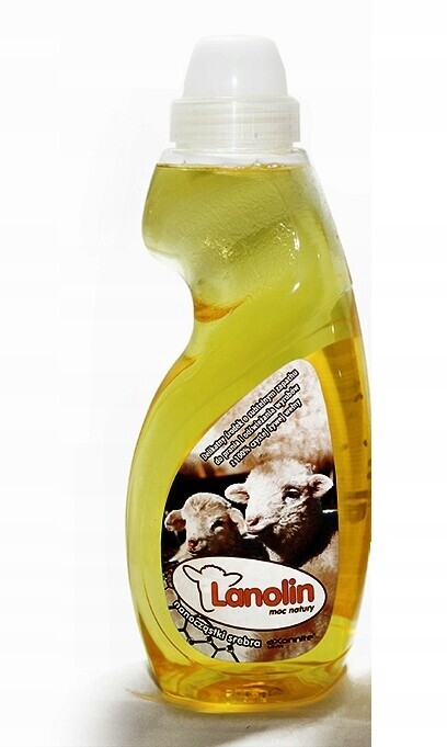 Prací prostředek Lanolin 1L hypoalergenní s nano stříbrem na vlnu