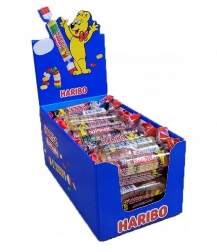 Želé Bonbony Haribo Roulette 1 kg 50x20 g