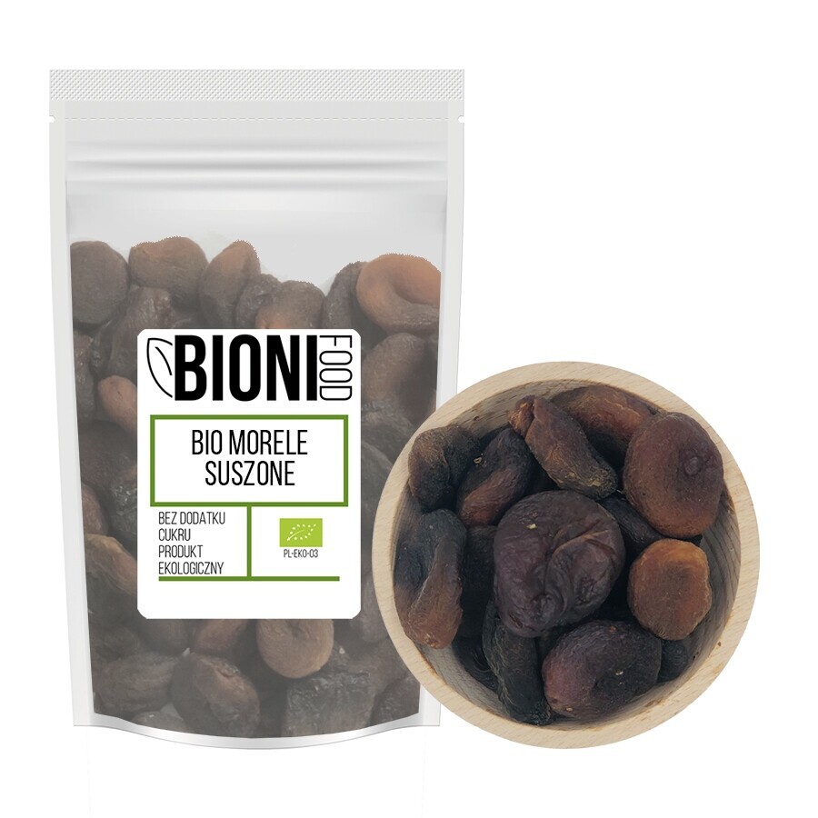 Sušené meruňky nesířené bio Nutrilla 1000 g