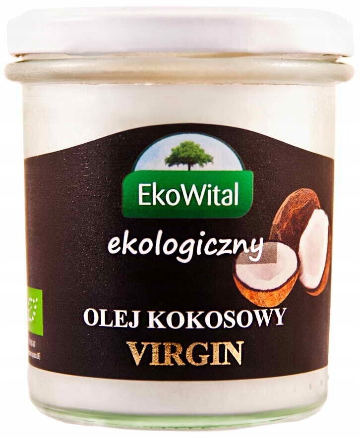 3X Ekowital Kokosový olej virgin Bio 240 g