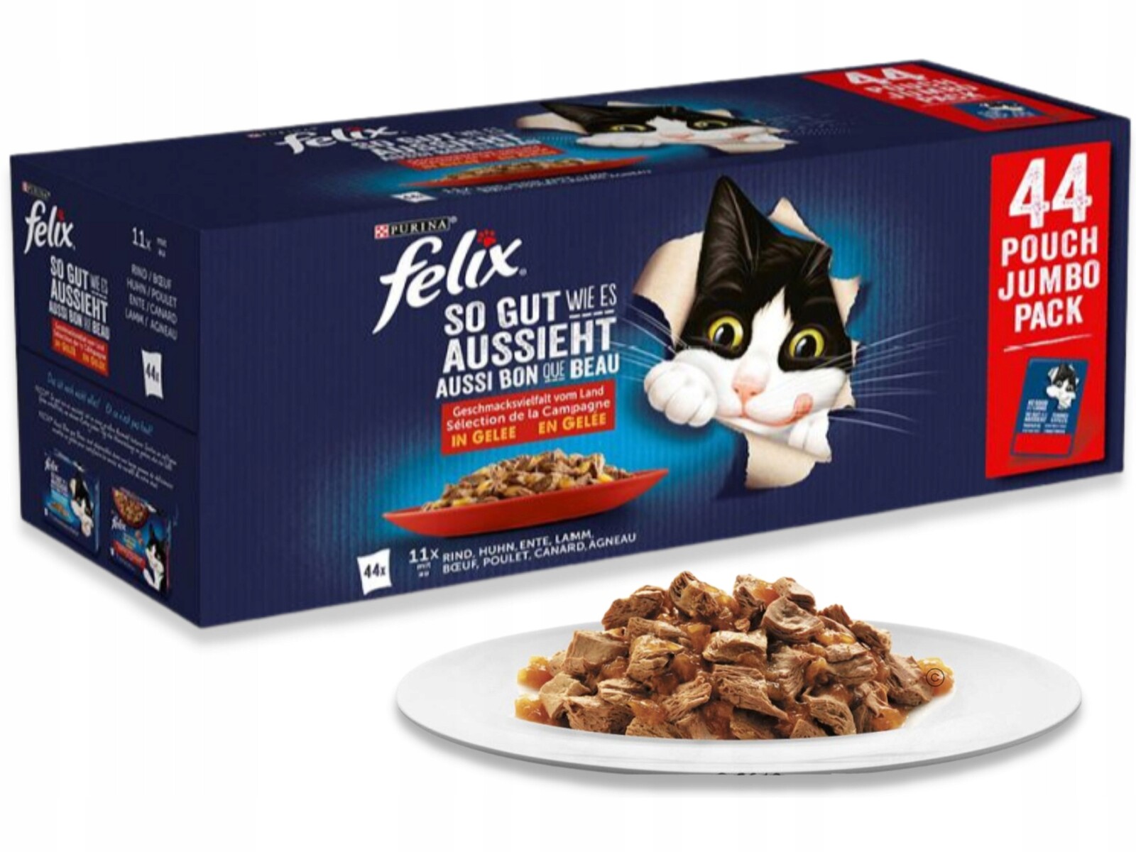 44 x 100/85 g megabalení Felix Fantastic 