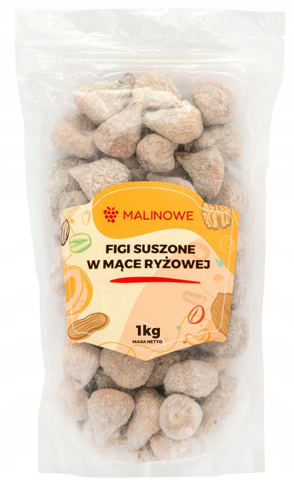Sušené Fíky v mouce Malinowe 1000 g