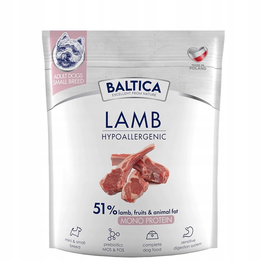 Baltica Suché krmivo pro Psy Nu Adult Lamb&Rice (Jehněčí s Rýží) Xs/s 1