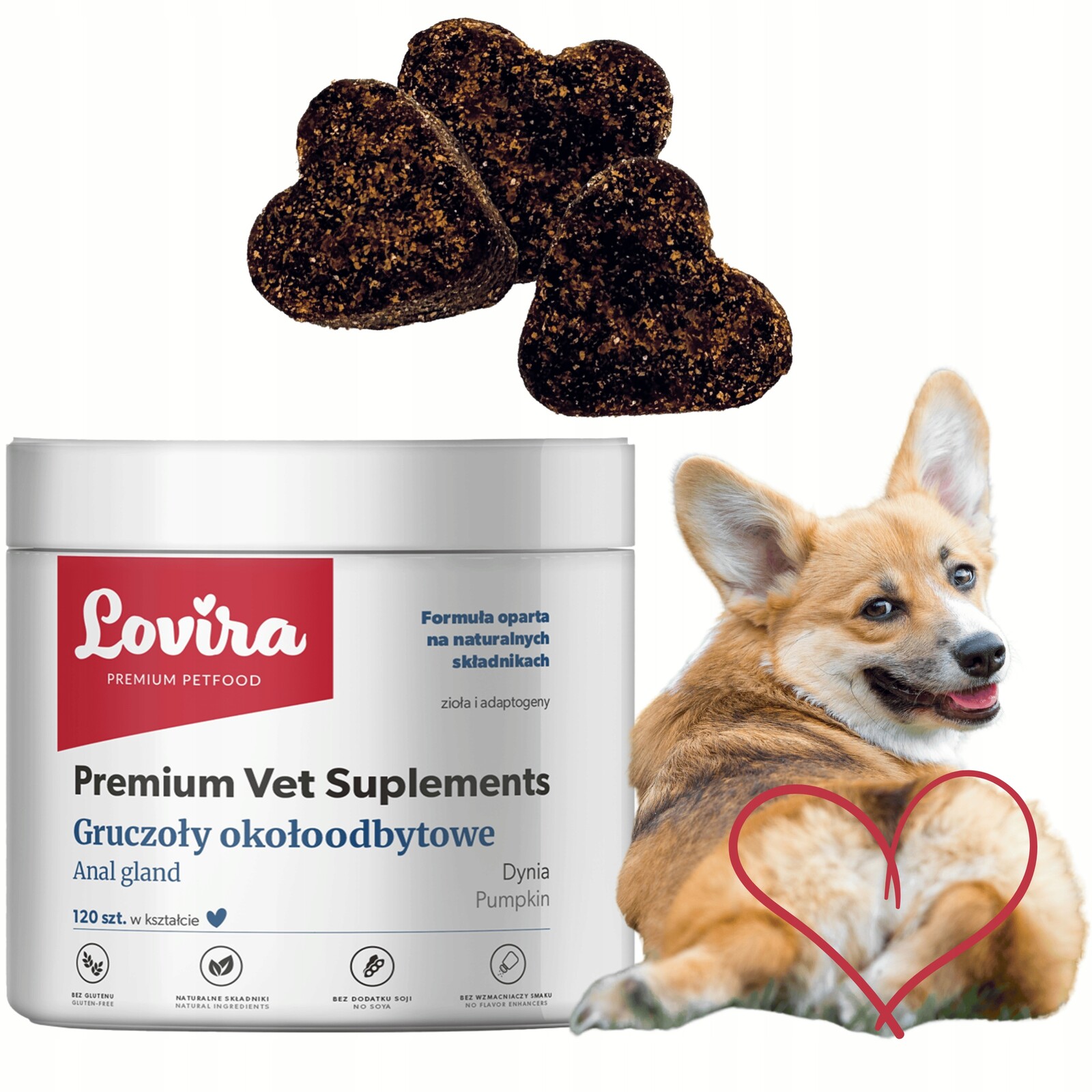 Doplňky Pro Psa na žlázky 120 příchutí Kuřecího Masa