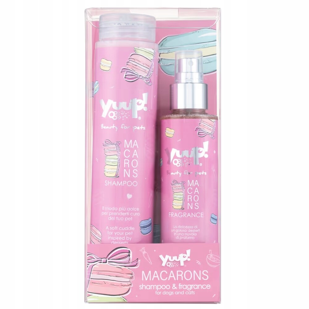 Yuup! Macarons Shampoo & Fragrance – pro psa a kočku, šampon parfém