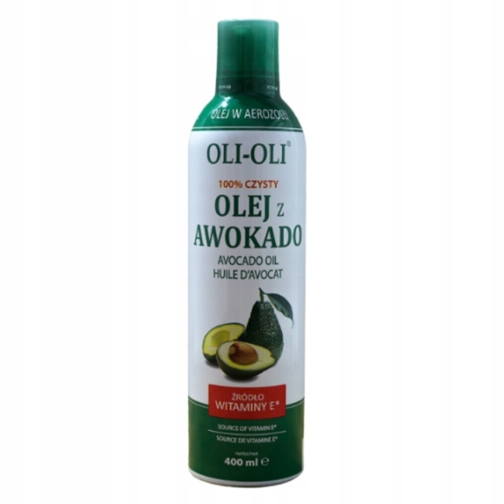 Avokádový olej ve spreji, nerafinovaný Oli-Oli 400 ml