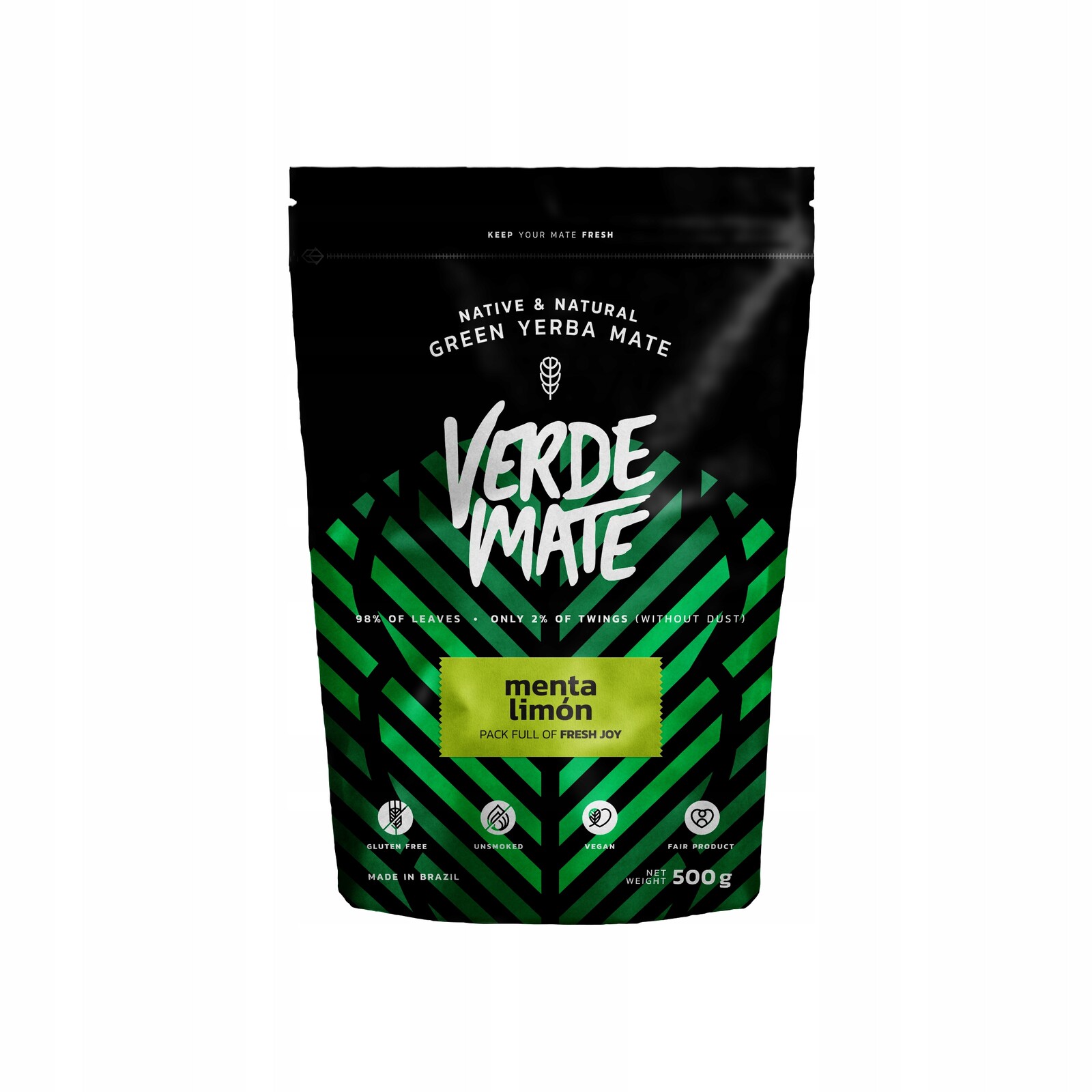 Yerba Maté Verde Mate Green Menta Limon Citronová 500g