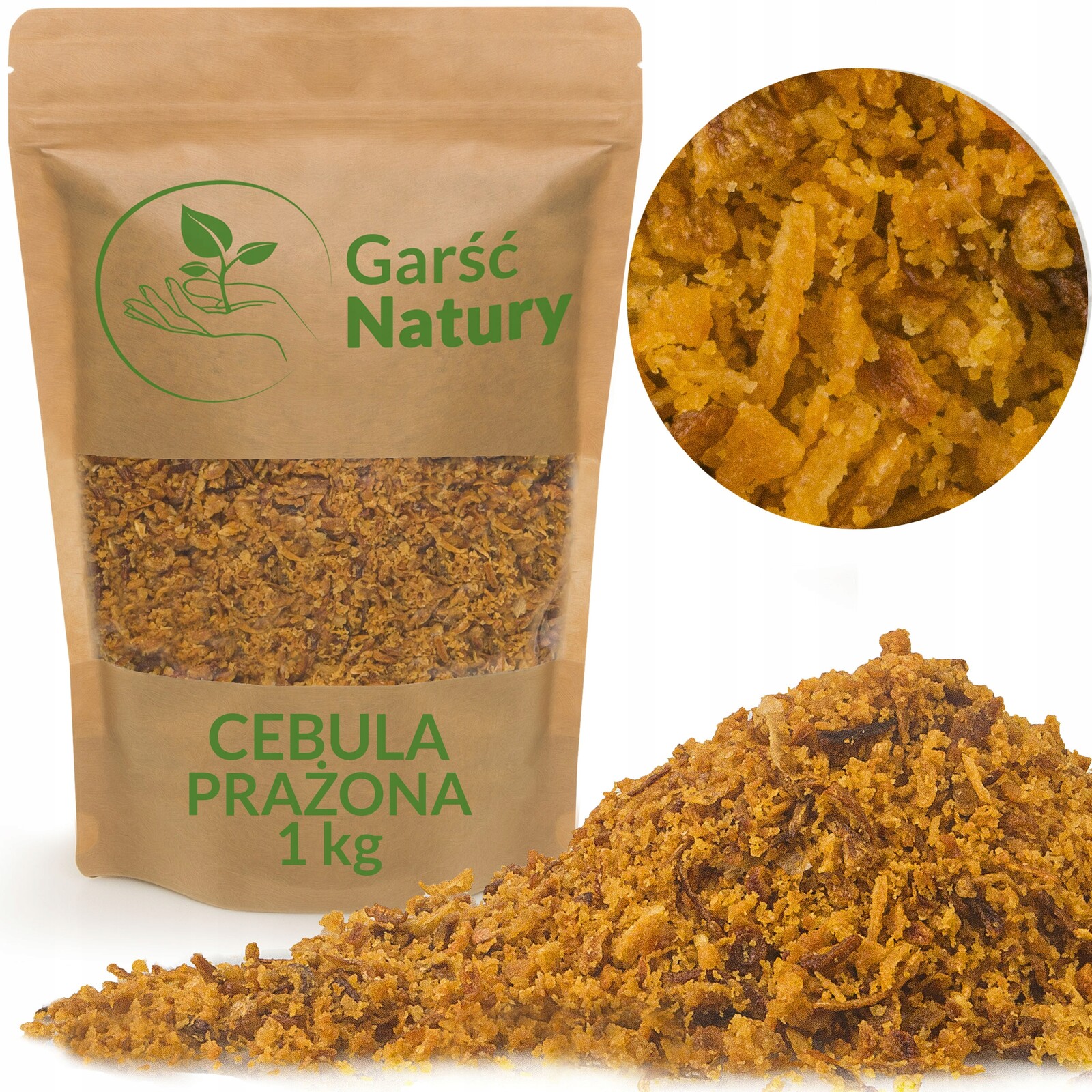 Smažená cibule Garść Natury 1000 g