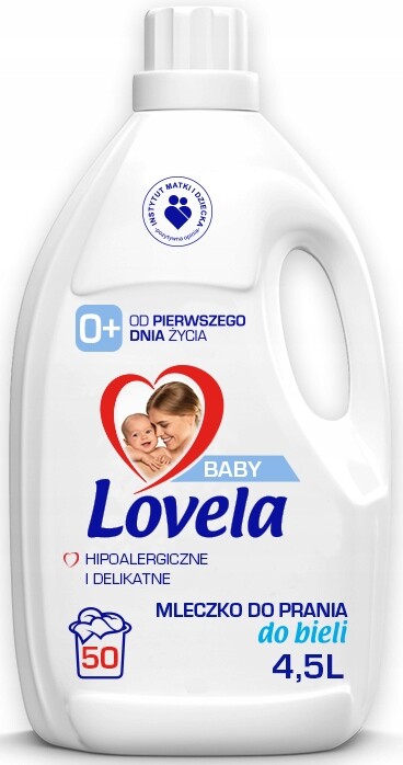 Lovela Baby Prací Prostředek Bílý Hypoalergenní 4,5 L