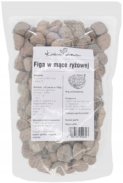 Fík v rýžové mouce Kuchnia Zdrowia 1 kg, přírodní