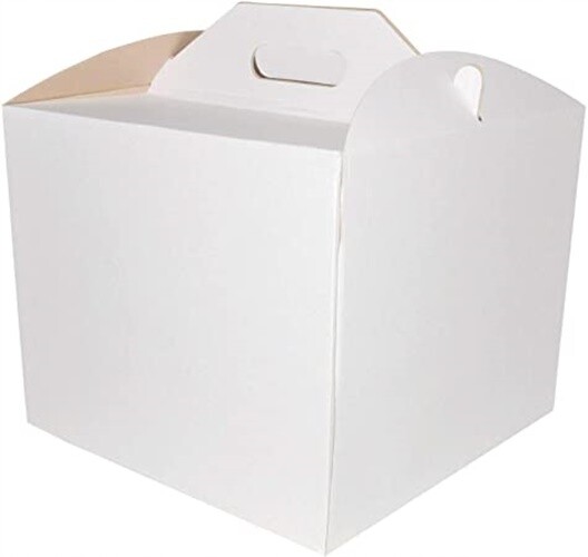 Opakowanie Karton Pudełko Na Tort 28,5x28,5x15 cm