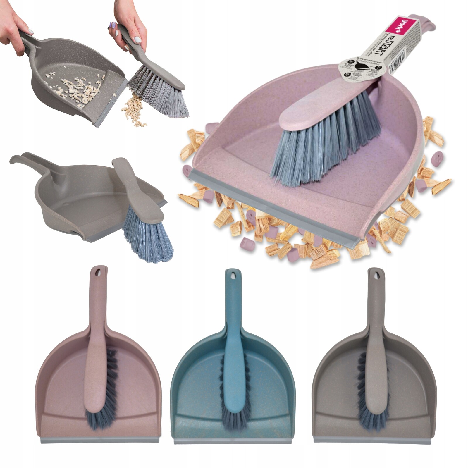 Plastová Lopatka se smetáčkem York