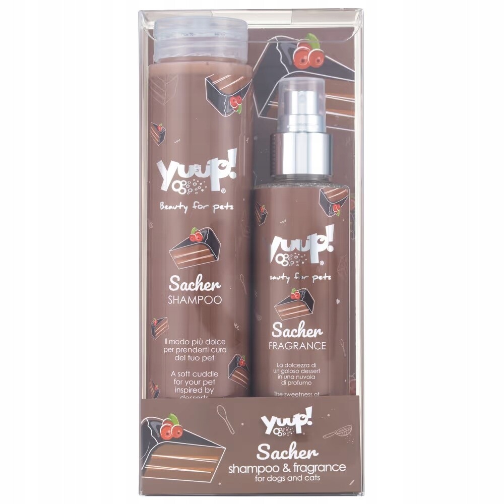 Yuup! Sacher Dort Čokoládový – pro psa a kočku, šampon parfém