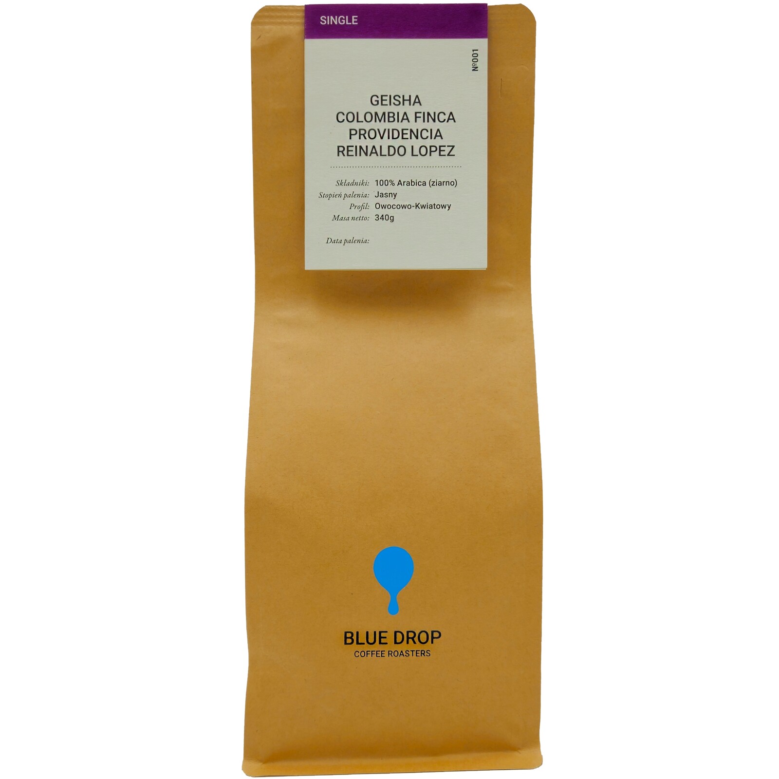 Káva Arabica Blue Drop Coffee Roasters 340 g