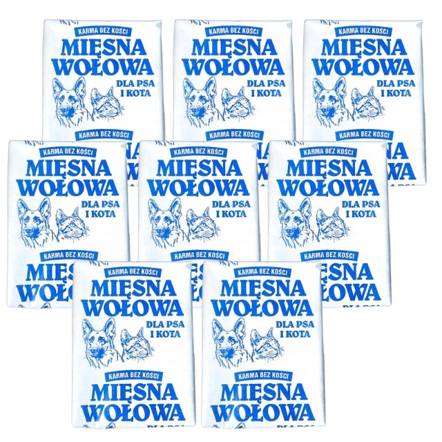 Mokré krmivo Barfood pro hovězí 10 kg