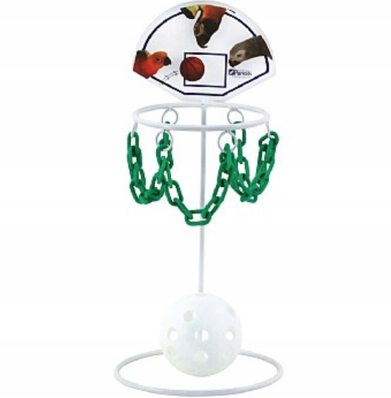 XXL Basketbal interaktivní hračka pro velké papoušky