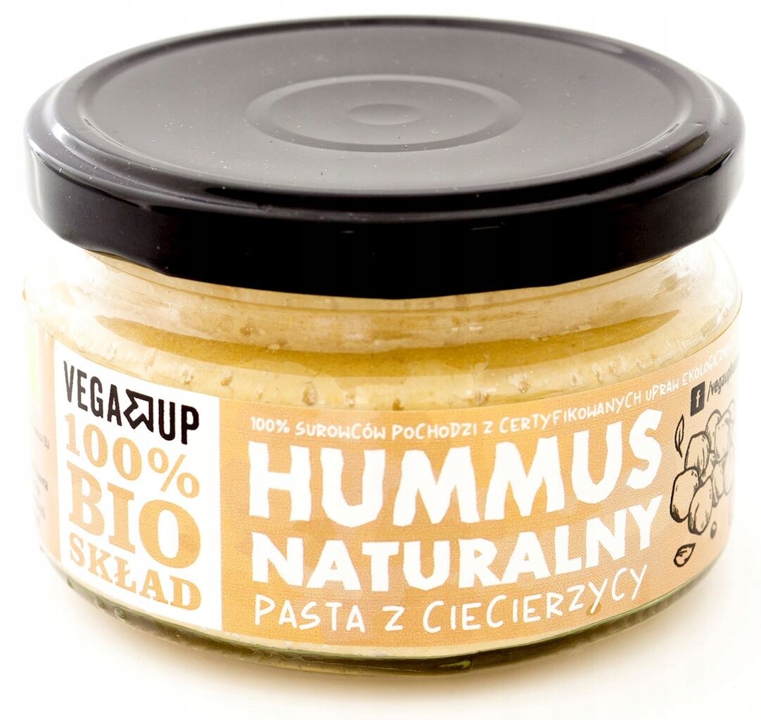 Vega Up Přírodní hummus Bio 190 g