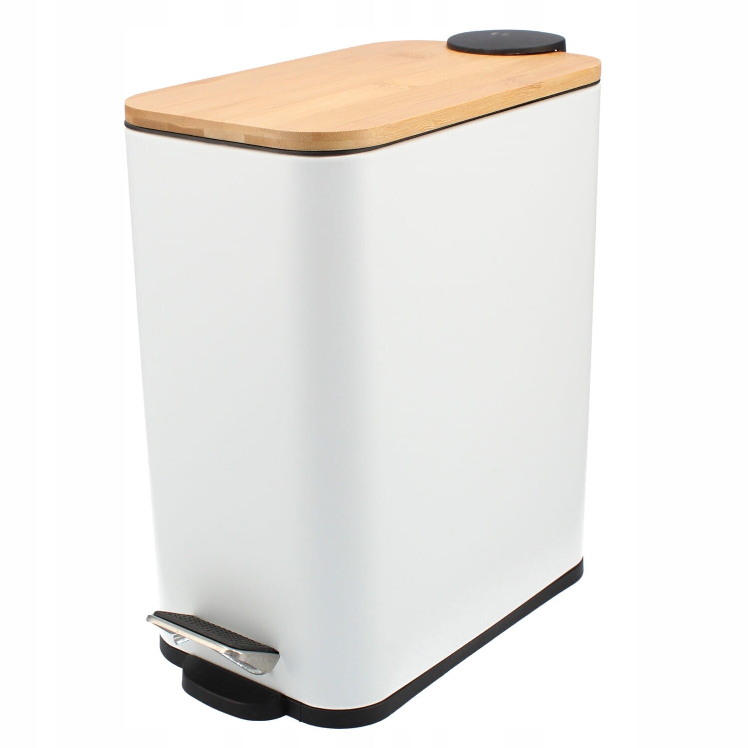 Koupelnový koš kovový Easyform 5l bílý