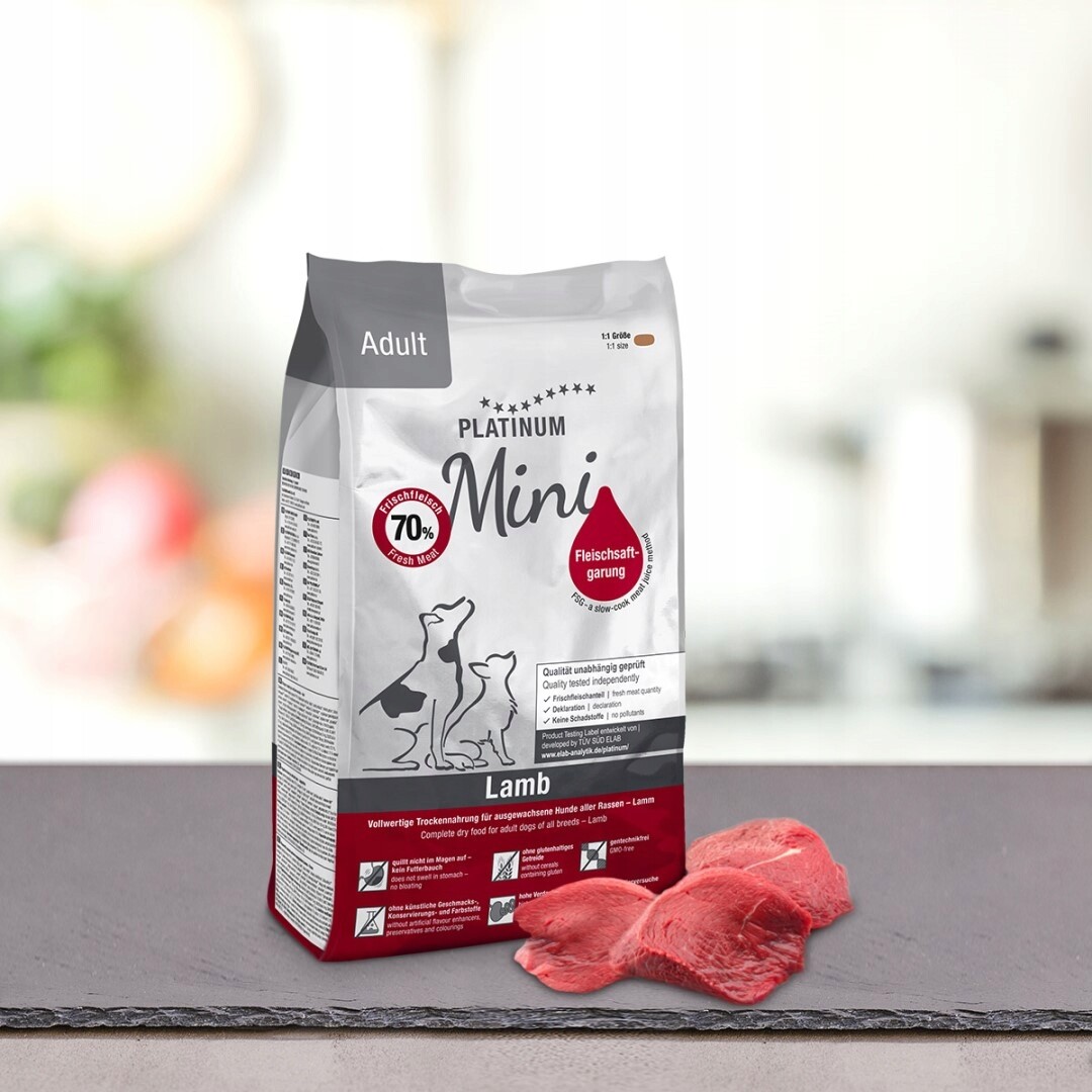 Suché krmivo pro jehněčí Platinum 0,9 kg