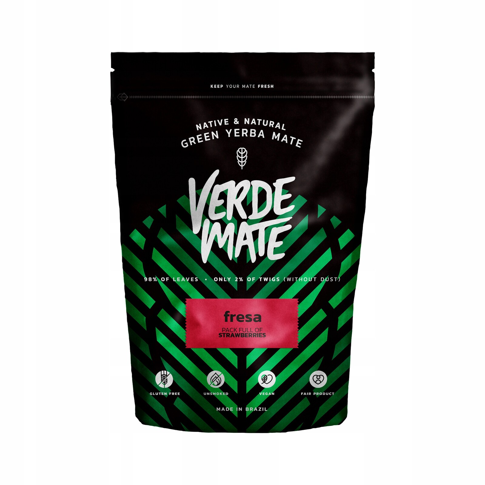 Yerba Mate Verde Mate Green Fresa 500 g