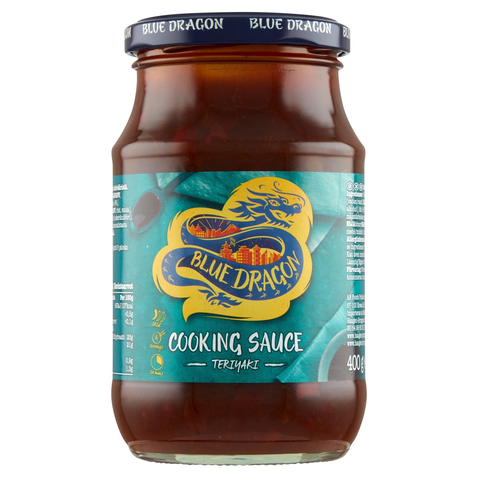Blue Dragon Omáčka na vaření s červenou sójovou omáčkou, paprikou a