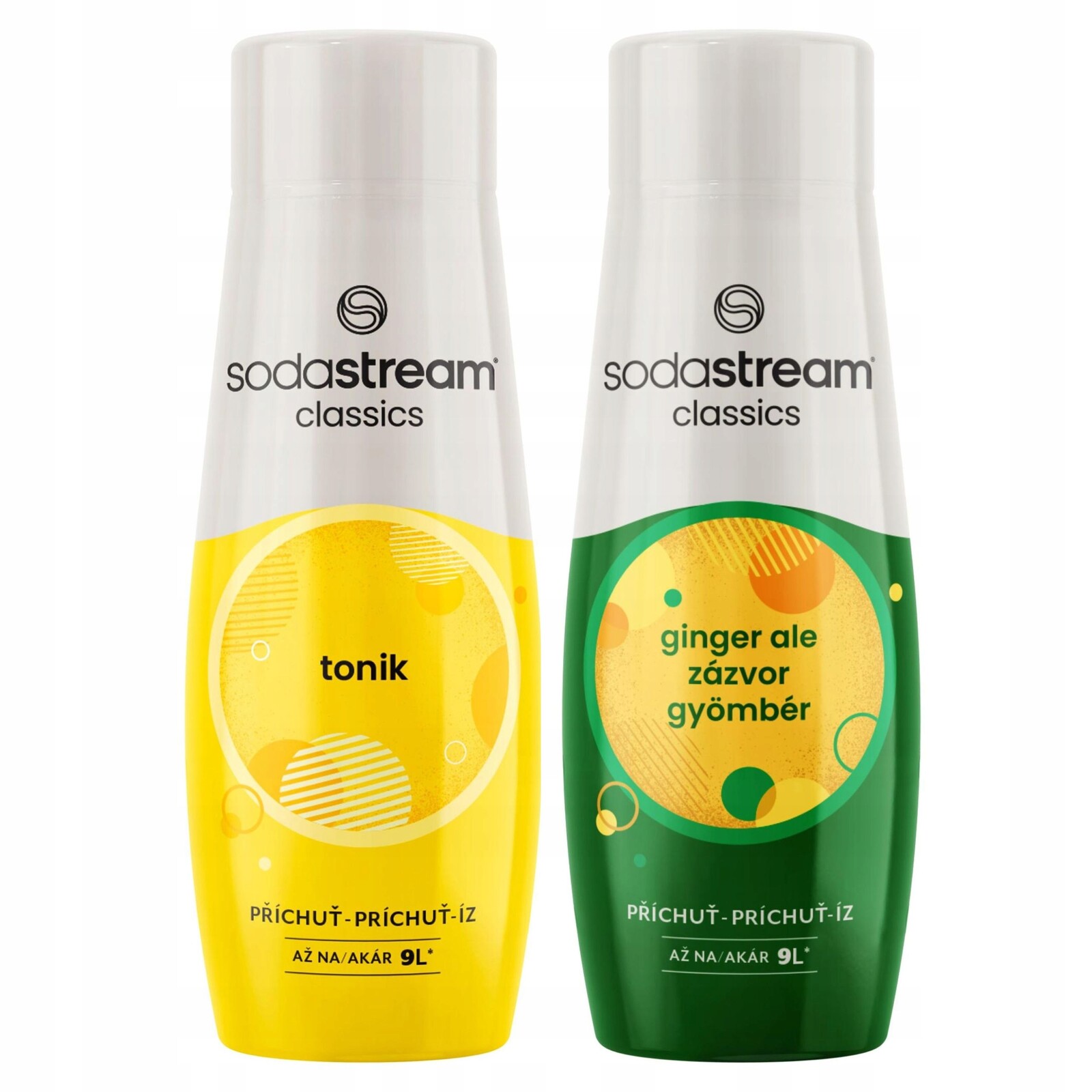 Sodastream Tonic Zázvor Ale sirup šťáva do výrobníku sody 2 ks tonik