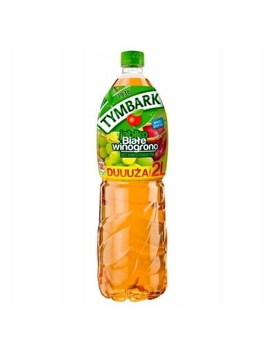 6 x Tymbark Nápoj jablko bílé hroznové víno, láhev 2 l