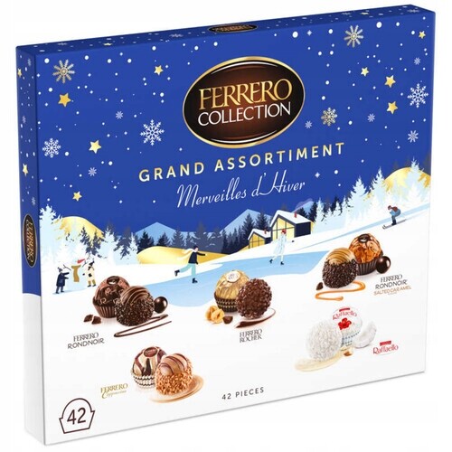 Ferrero Grand Assortiment Merveilles D'hiver 42 kusů 440 g