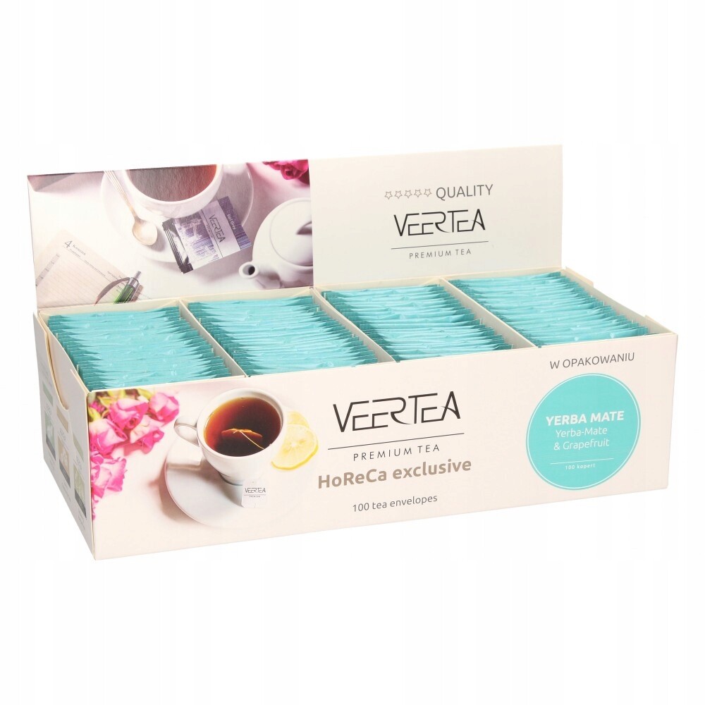 Čaj Veertea Yerba Maté & Grapefruit 100x2g