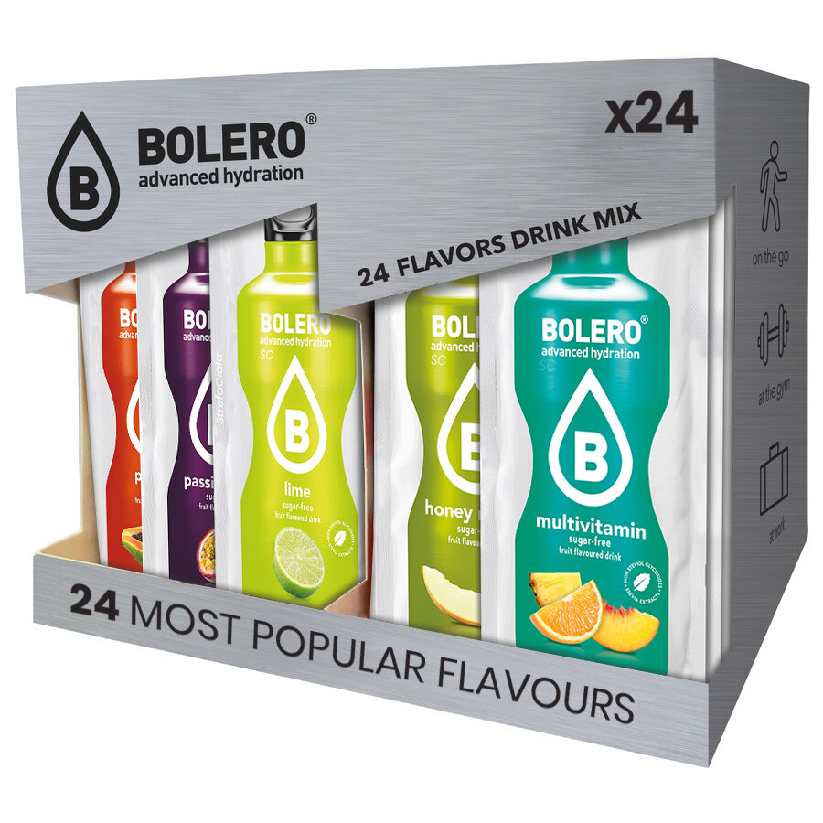 Bolero Box Classic 9G Sada 24 Sáčků Nápoje V Prášku MIX Chutí