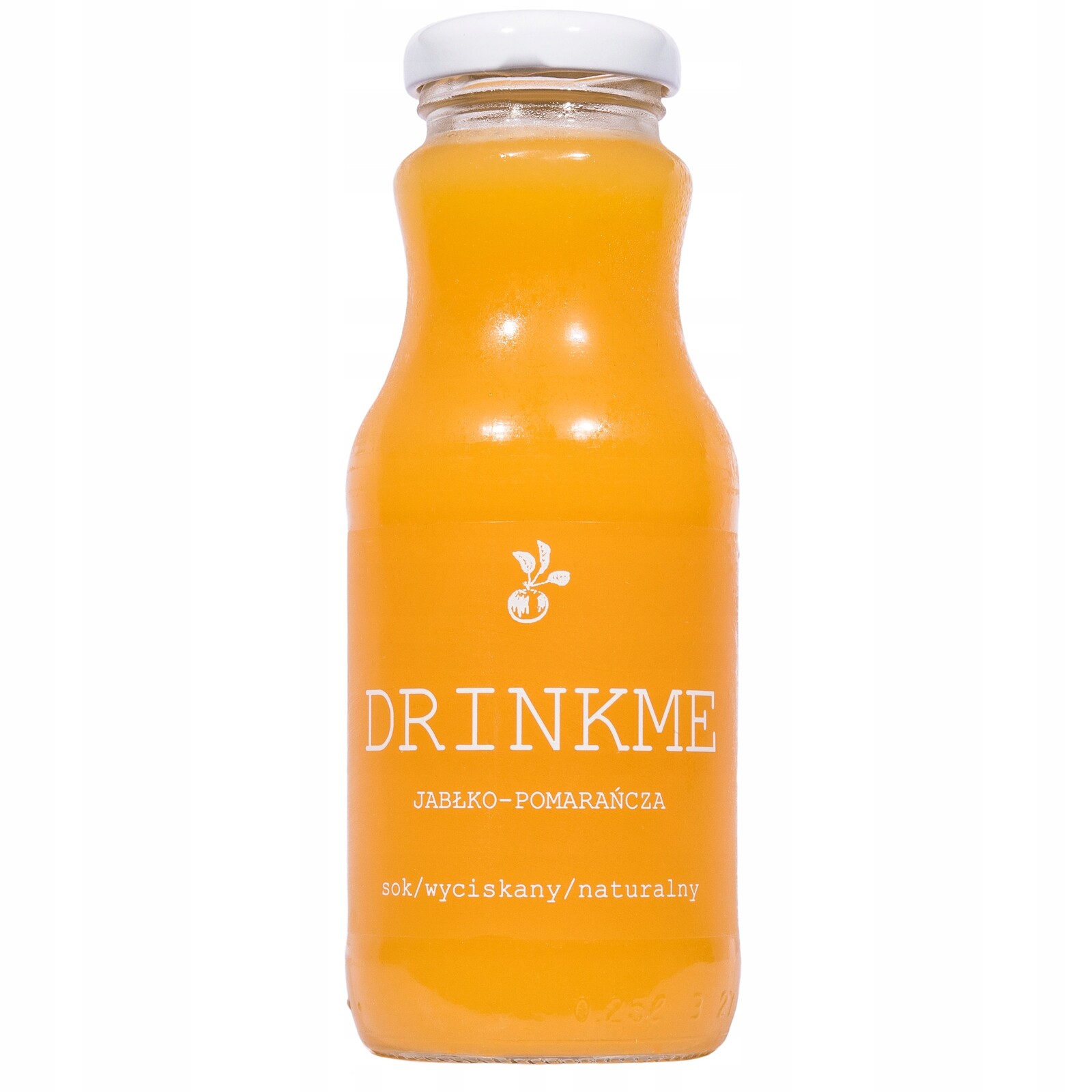Šťáva jablko pomeranč z pomeranče Drinkme 250 ml