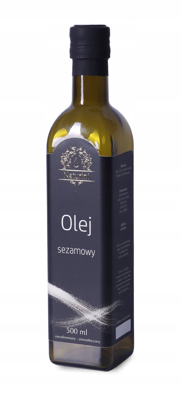 Sezamový olej z bílého sezamu 500ml, lisovaný za studena