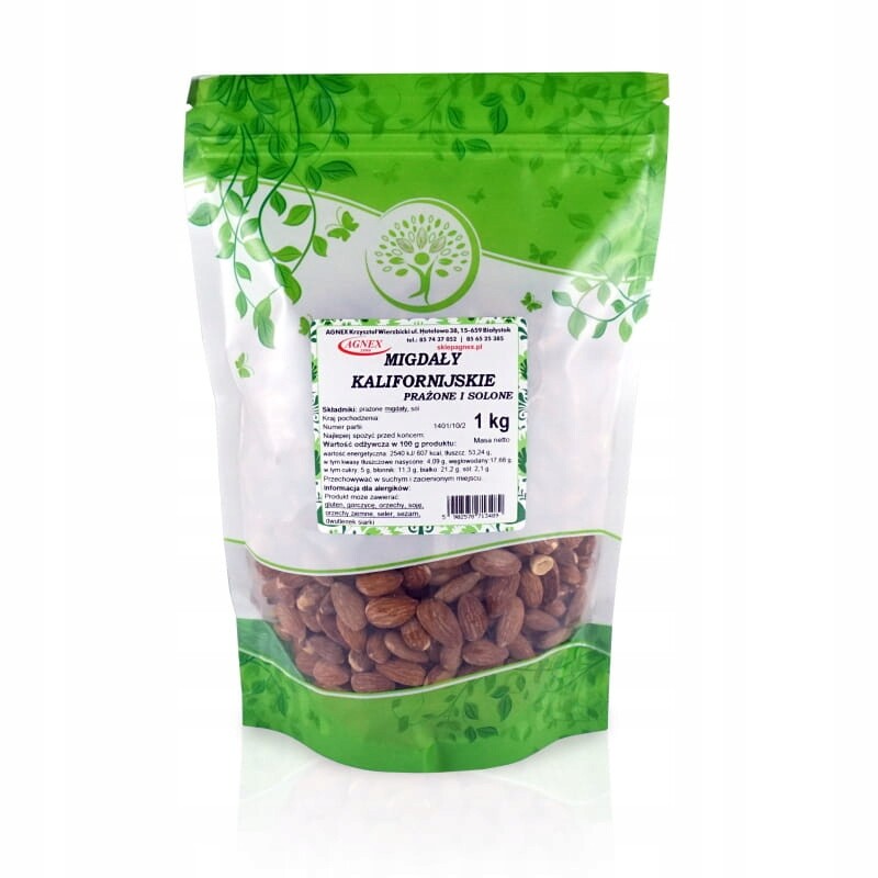 Mandle Agnex celé ořechy 1000 g