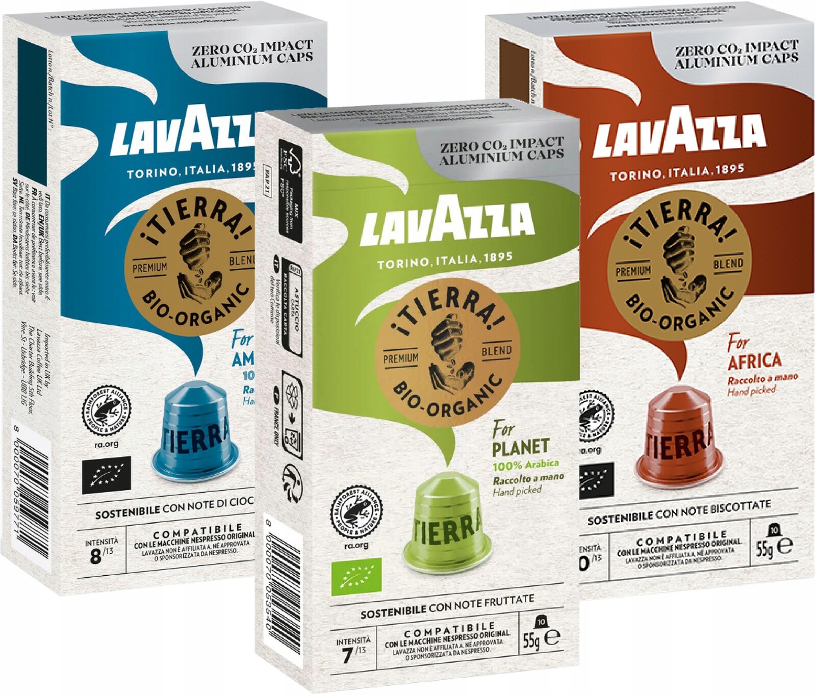 Kapsle do Nespresso Lavazza Espresso Bio 30 ks